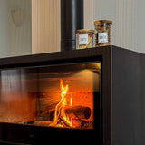 Bocal en verre avec couvercle en bois d'acacia 500 ml - L'ordonnée
