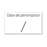 Pack de 119 étiquettes date de péremption - L'ordonnée