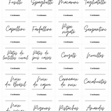Pack de 120 étiquettes cuisine - Design Gabrielle - L'ordonnée