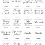 Pack de 120 étiquettes cuisine - Design Gabrielle - L'ordonnée